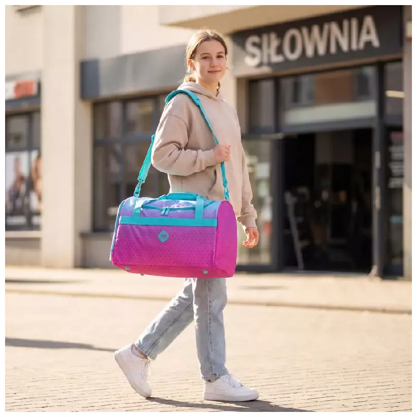 Astrabag Torba Sportowa Podróżna Pojemna Na Siłownię WF Basen Młodzieżowa