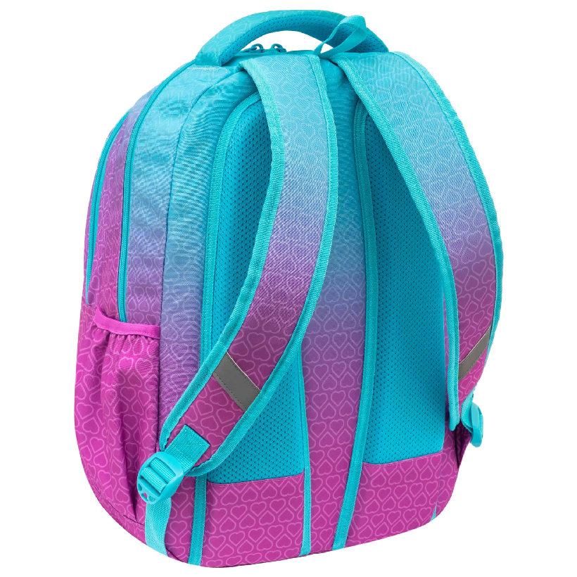 Astrabag Plecak Szkolny Trzykomorowy Pojemny Odblaski Lekki