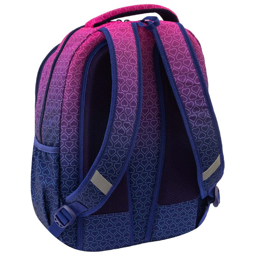 Astrabag Plecak Szkolny Trzykomorowy Pojemny Odblaski Lekki