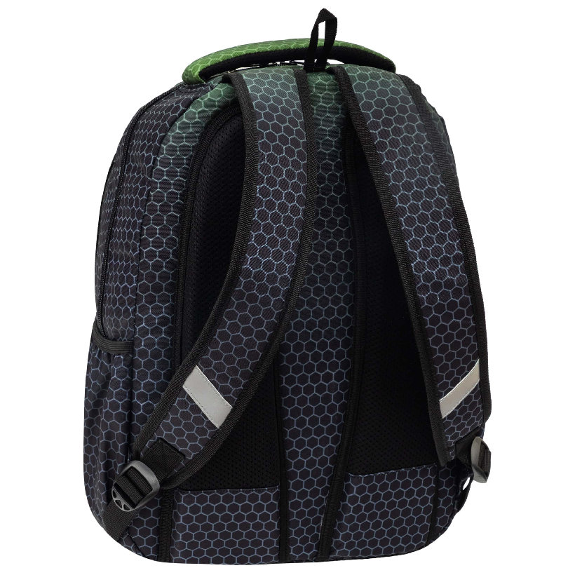 Astrabag Plecak Szkolny Trzykomorowy Pojemny Odblaski Lekki