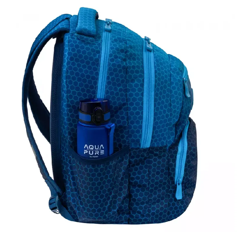 Astrabag Plecak Szkolny Trzykomorowy Pojemny Odblaski Lekki