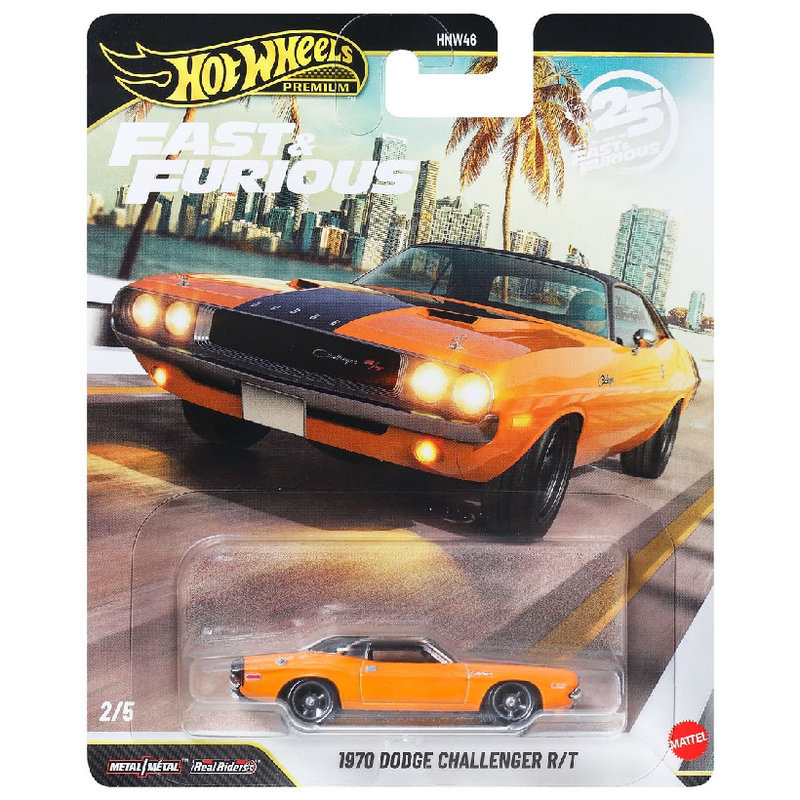 Hot Wheels Premium Fast & Furious Autko Kolekcjonerskie