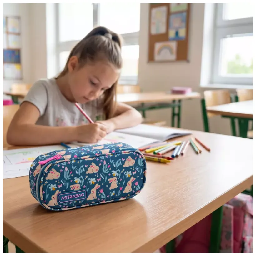 Astrabag Piórnik Jednokomorowy Saszetka Etui Na Przybory Szkolne 