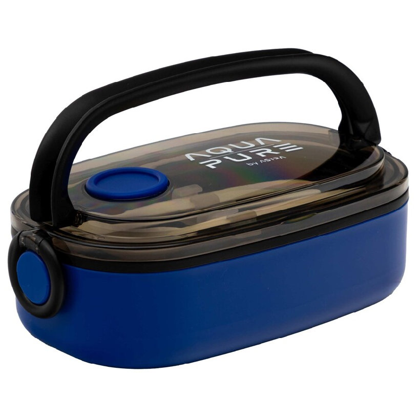 Astra Aqua Pure Śniadaniówka Ze Sztućcami Zestaw Lunchbox + Sztućce Do Szkoły Szkolny