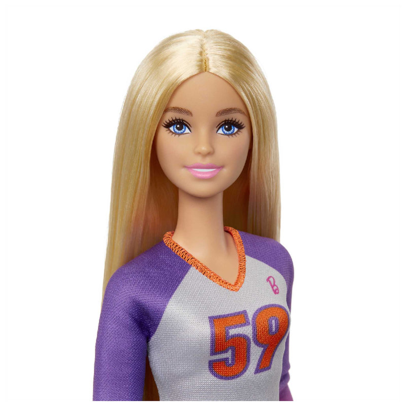 Barbie Kariera You Can Anything Lalka Modowa Made To Move Ruchoma Sportowa Ruchome Stawy Siatkarka 3+ 