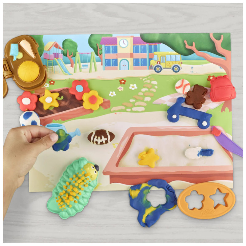 Play-Doh Ciastolina Zestaw Masa Plastyczna School Day Autobus Szkolny Akcesoria 3+