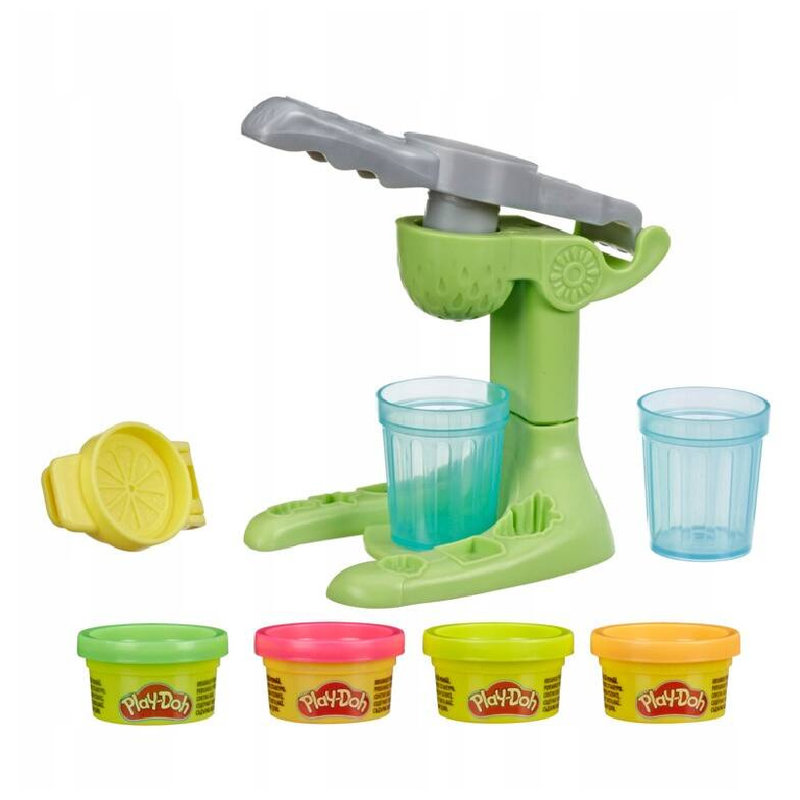 Play-Doh Kitchen Creations Ciastolina Masa Plastyczna Seria Kuchenna Zestaw Wyciskarka Do Soków Napoje Akcesoria 3+