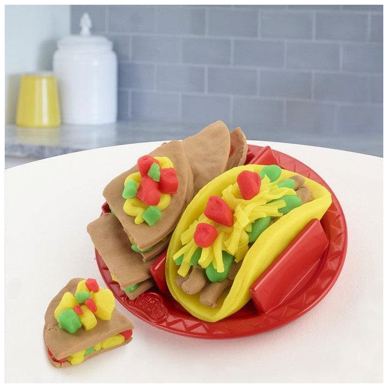 Play-Doh Kitchen Creations Ciastolina Masa Plastyczna Seria Kuchenna Zestaw Taco Tortille Akcesoria 3+