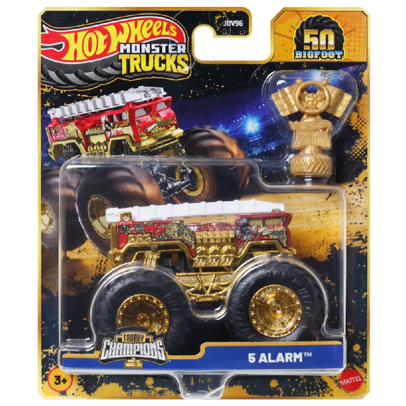 Hot Wheels Monster Trucks Trophy Champions Pojazd Samochodzik Autko Ciężarówka