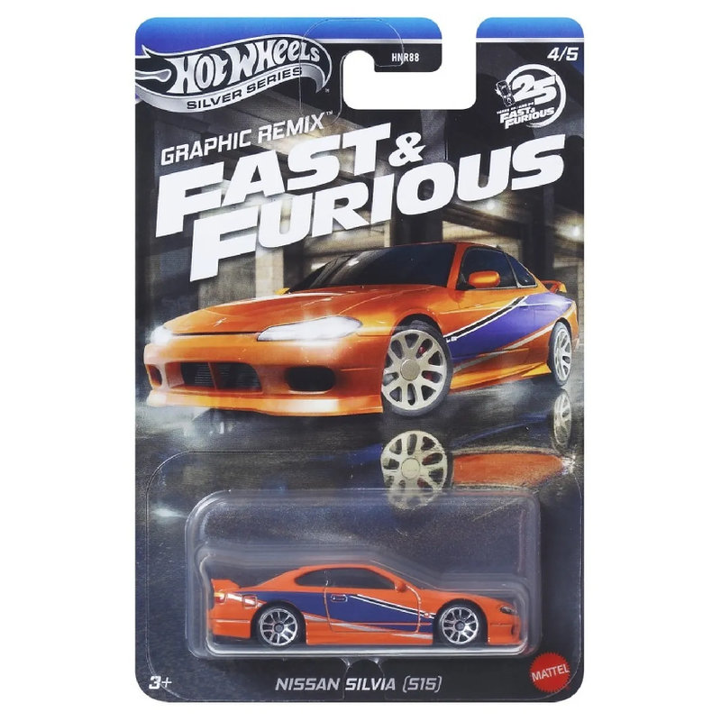 Hot Wheels Szybcy I Wściekli Fast & Furious Graphic Remix Autko Samochodzik