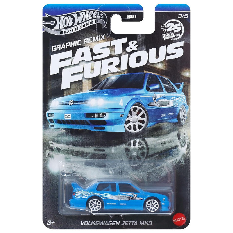 Hot Wheels Szybcy I Wściekli Fast & Furious Graphic Remix Autko Samochodzik