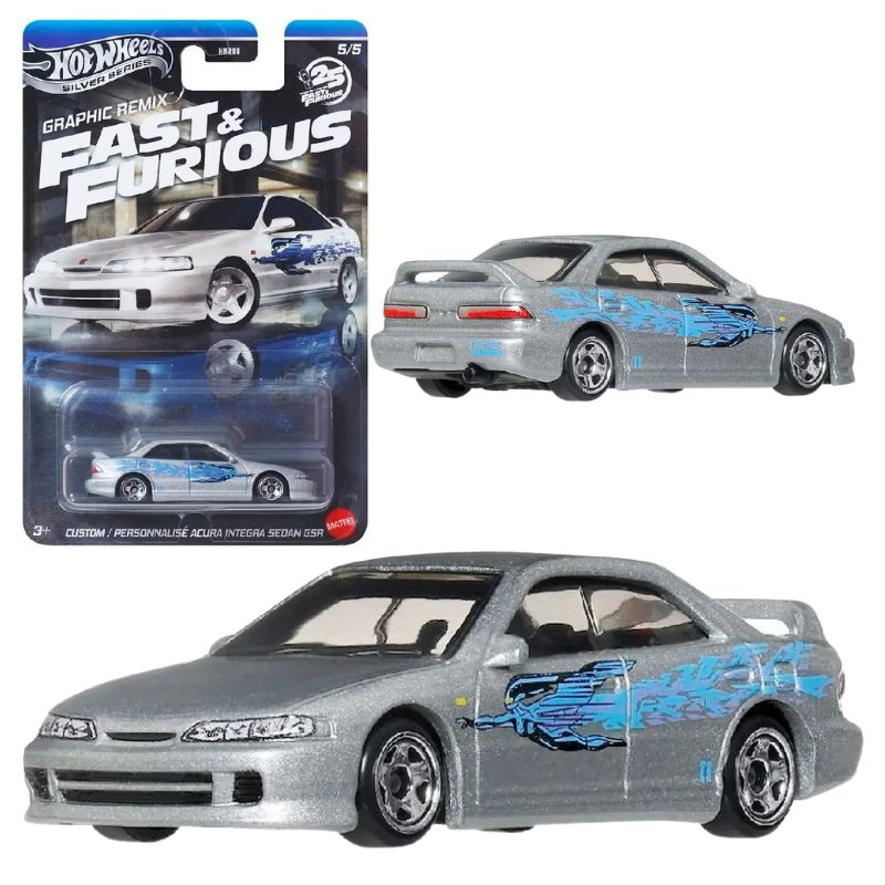 Hot Wheels Szybcy I Wściekli Fast & Furious Graphic Remix Autko Samochodzik