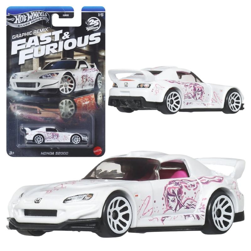 Hot Wheels Szybcy I Wściekli Fast & Furious Graphic Remix Autko Samochodzik