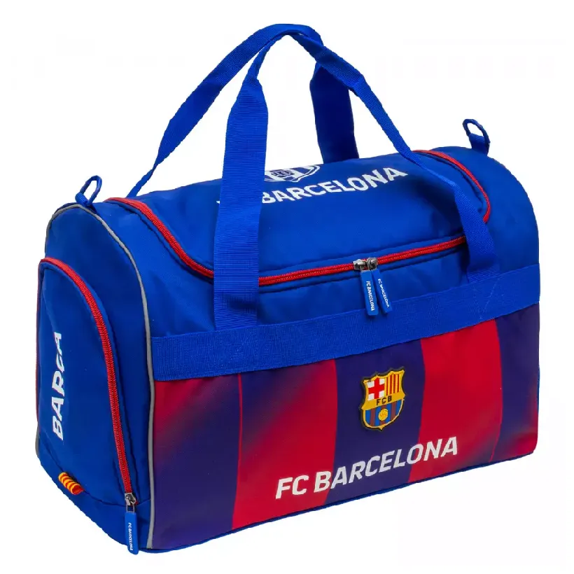 Astrabag Torba Sportowa Podróżna Pojemna Na Siłownię WF Basen Młodzieżowa FC Barcelona Niebieska FCB
