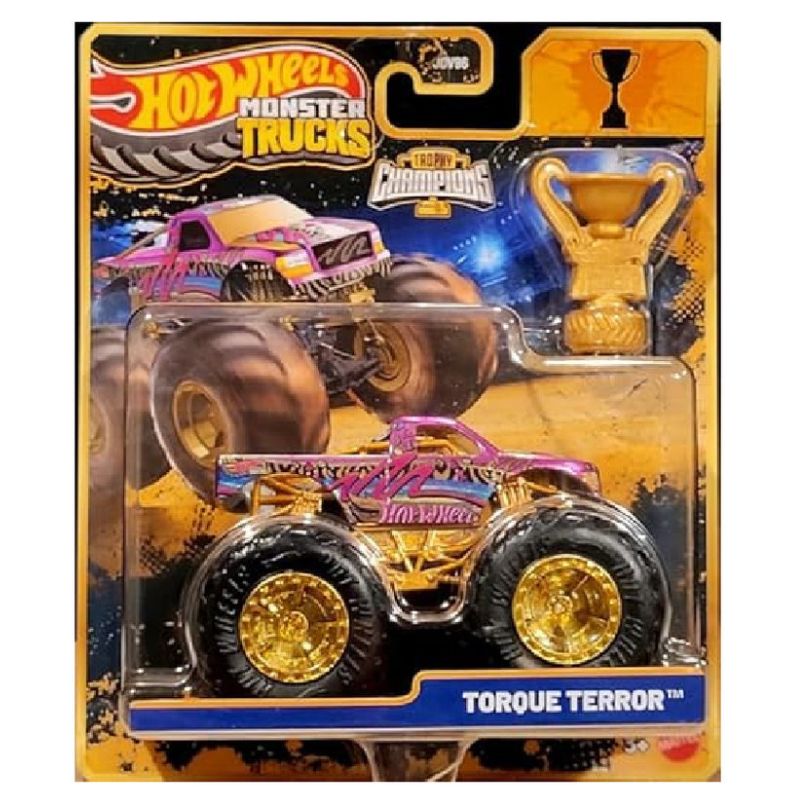 Hot Wheels Monster Trucks Trophy Champions Pojazd Samochodzik Autko Ciężarówka