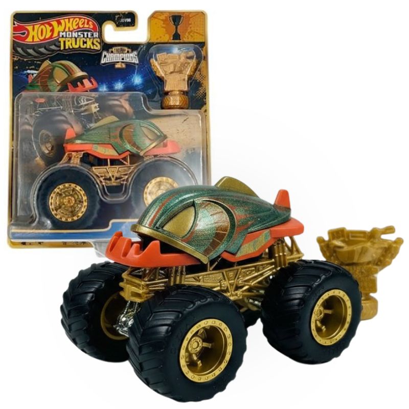 Hot Wheels Monster Trucks Trophy Champions Pojazd Samochodzik Autko Ciężarówka
