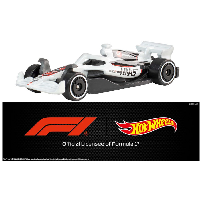 Hot Wheels 5-Pak Samochodziki Bolidy Wyścigowe Formuła 1 F1 Autka Metalowe Zestaw Pięciopak 1:64