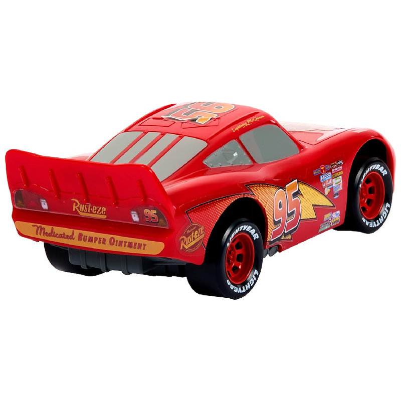 Autko Zygzak McQueen Auta Cars Ruchome Oczy Twarz Mattel Moving Moments 3+