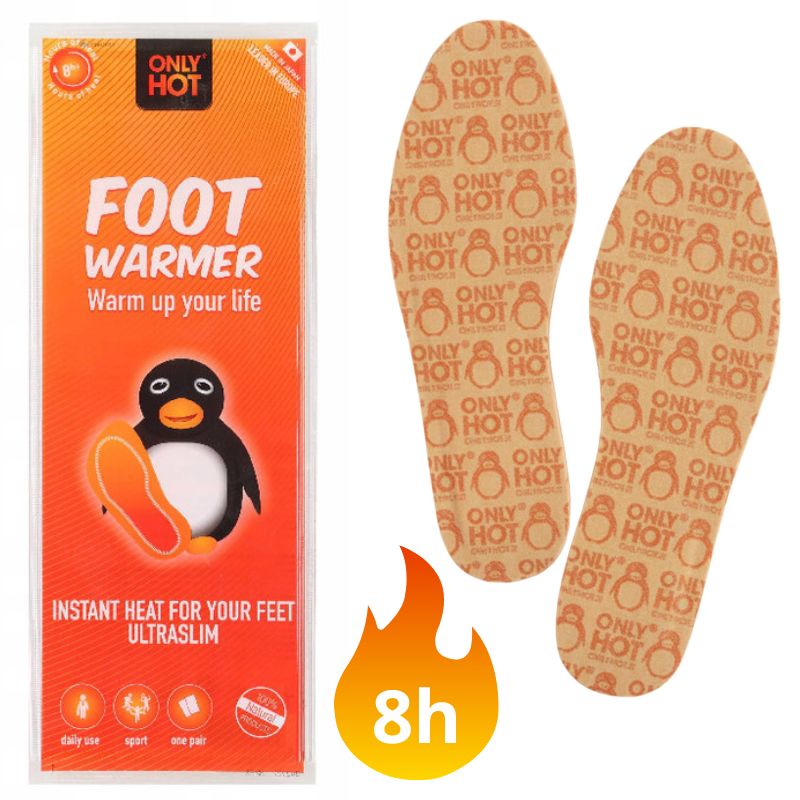 Only Hot Hand Warmer Ogrzewacze Do Stóp Butów Nóg Turystyczne Grzejki Ogrzewacz Komplet 2 sztuki Do Plecaka Ewakuacyjnego Do 8h
