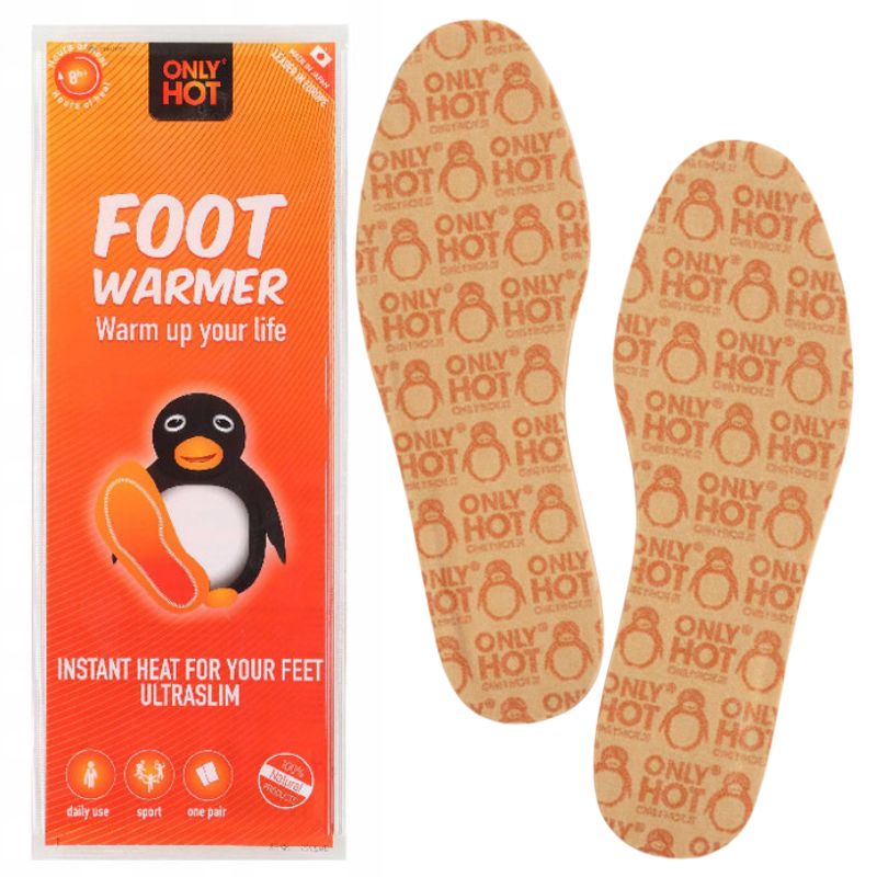 Only Hot Hand Warmer Ogrzewacze Do Stóp Butów Nóg Turystyczne Grzejki Ogrzewacz Komplet 2 sztuki Do Plecaka Ewakuacyjnego Do 8h