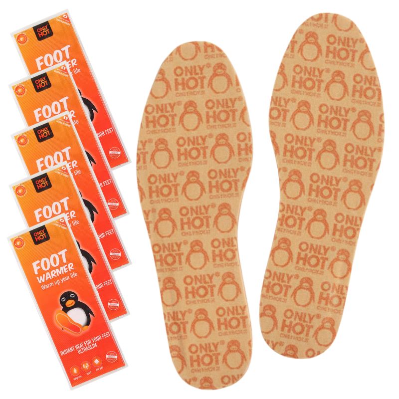 Only Hot Hand Warmer Ogrzewacze Do Stóp Butów Nóg Turystyczne Grzejki Ogrzewacz Komplet 2 sztuki Do Plecaka Ewakuacyjnego Do 8h