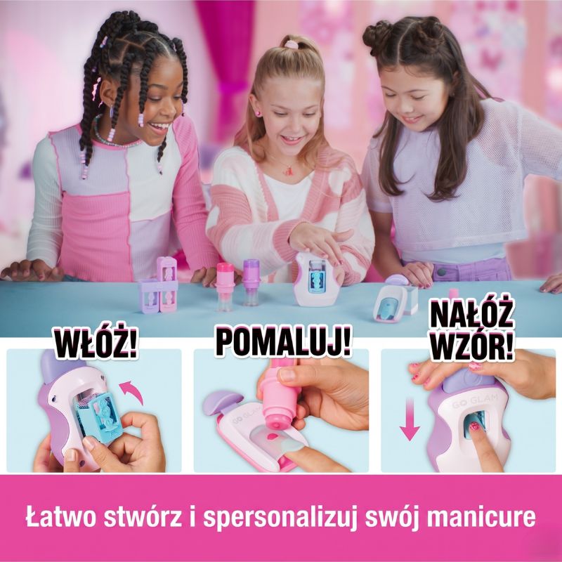 Go Glam Cool Maker Studio Paznokci Dla Dzieci Zestaw Do Manicure