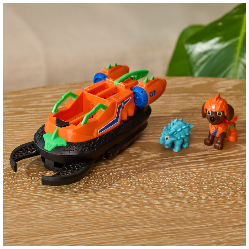  Psi Patrol i Dinozaury Dino Film Pojazd Krążownik Transporter Figurka + Dinozaur