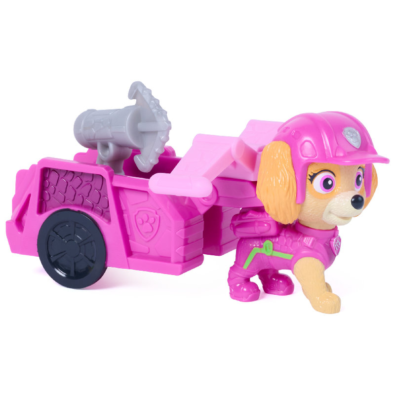 Psi Patrol I Dinozaury Dino Film Figurka Z Przyczepą + Akcesoria 