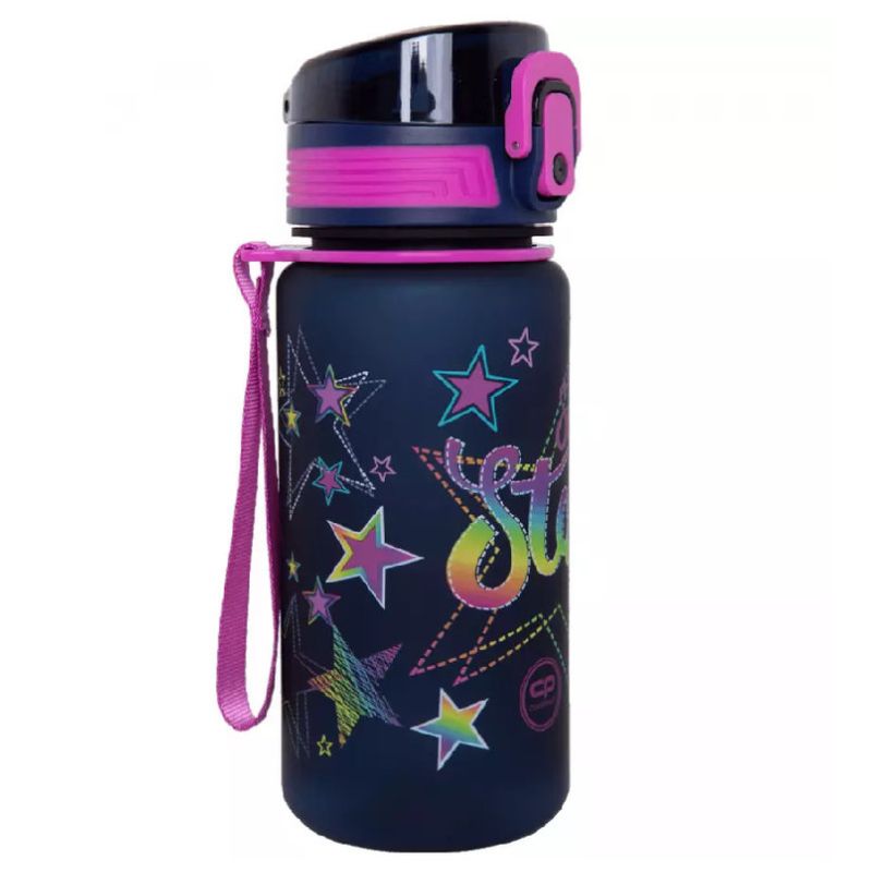 Butelka Na Wodę Coolpack Stars Bidon 400ML Do Szkoły Dla Dzieci Na Napoje Bez BPA