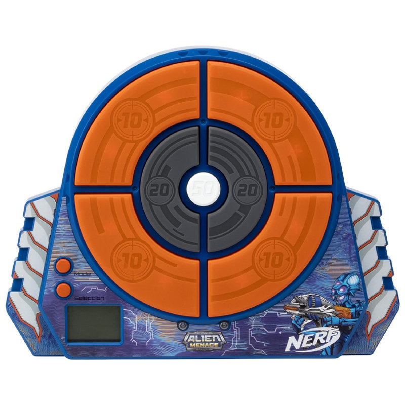 Nerf Alien Cyfrowa Tarcza Elektroniczna Wyświetlacz Wyrzutnia LED
