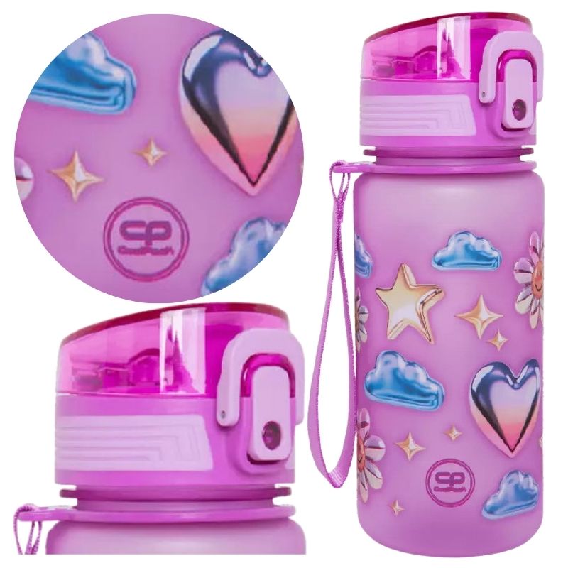 Bidon Coolpack Balloons Butelka Na Wodę 400ML Do Szkoły Dla Dzieci Na Napoje Bez BPA