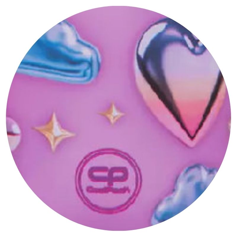 Bidon Coolpack Balloons Butelka Na Wodę 400ML Do Szkoły Dla Dzieci Na Napoje Bez BPA