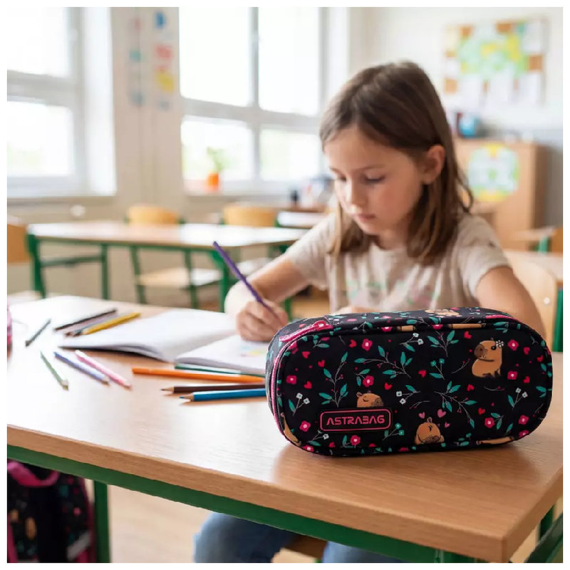 Astrabag Piórnik Jednokomorowy Saszetka Etui Na Przybory Szkolne
