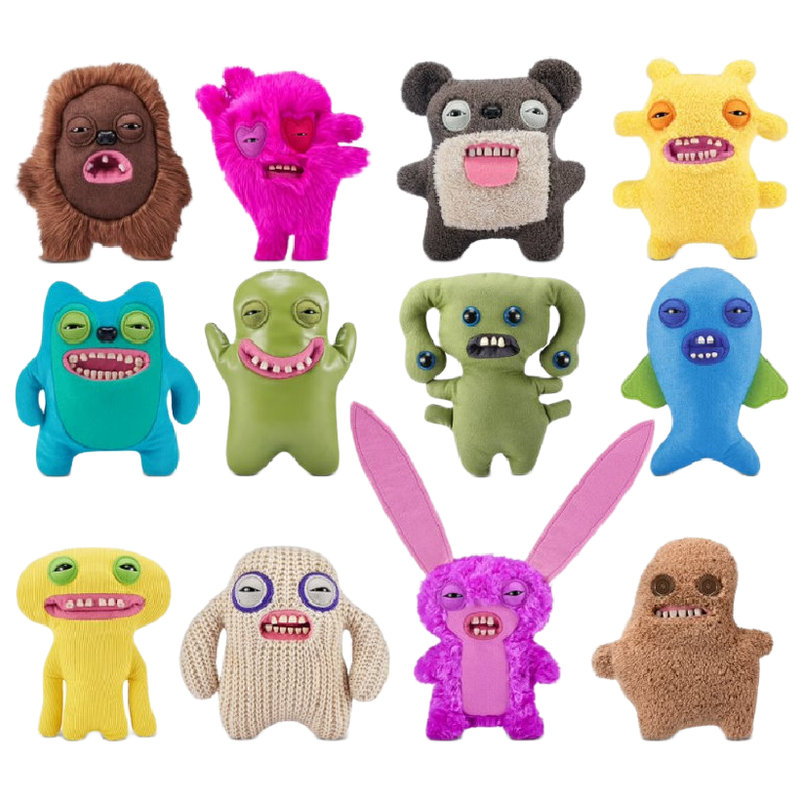 Maskotka Pluszak Zuru Fuggler New Fuggs on the Block Żółta Przytulanka Dla Dzieci Pluszowa Zabawka Figurka