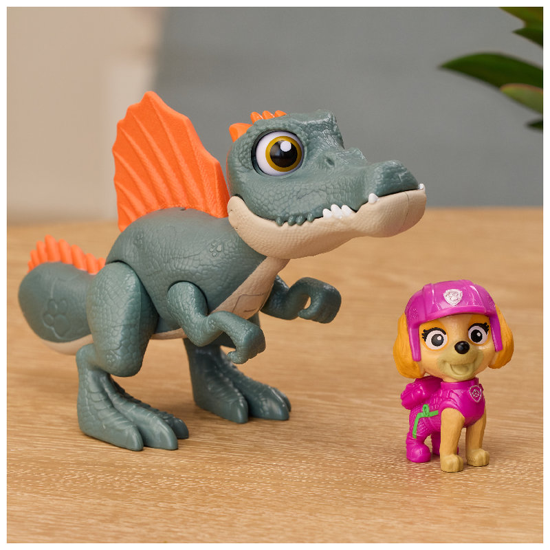 Psi Patrol i Dinozaury Dino Film Zestaw Figurek