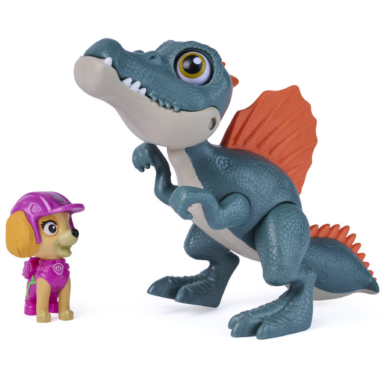 Psi Patrol i Dinozaury Dino Film Zestaw Figurek
