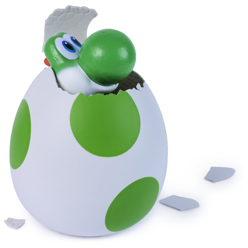 Super Mario Bros Galaxy Film Interaktywny Dinozaur Yoshi W Jajku Jajko Dinozaura Wykluwające Się Figurka Interaktywna