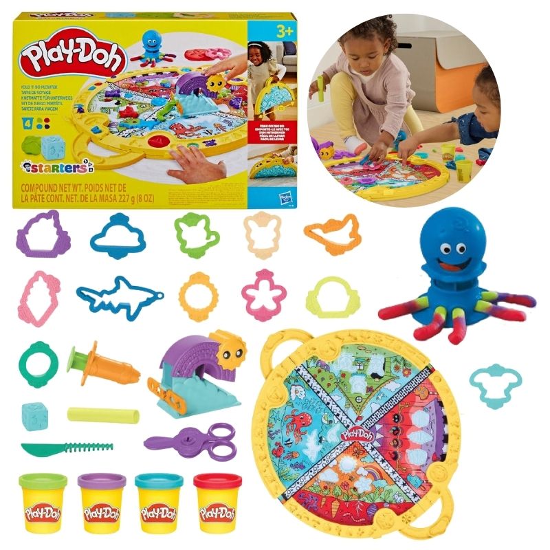 Zestaw Play-Doh Ciastolina Plastyczna Dla Dzieci Zestaw Kreatywny Mata Do Zabawy