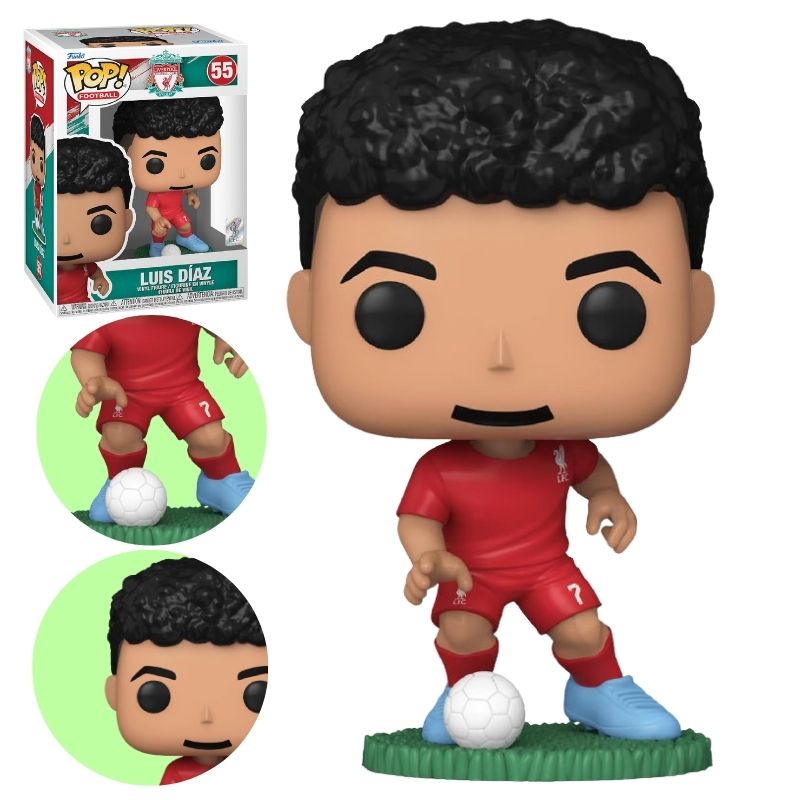 Figurka Funko Pop! Oryginalna Liverpoll Luis Diaz Kolekcjonerskie Figurki Pop