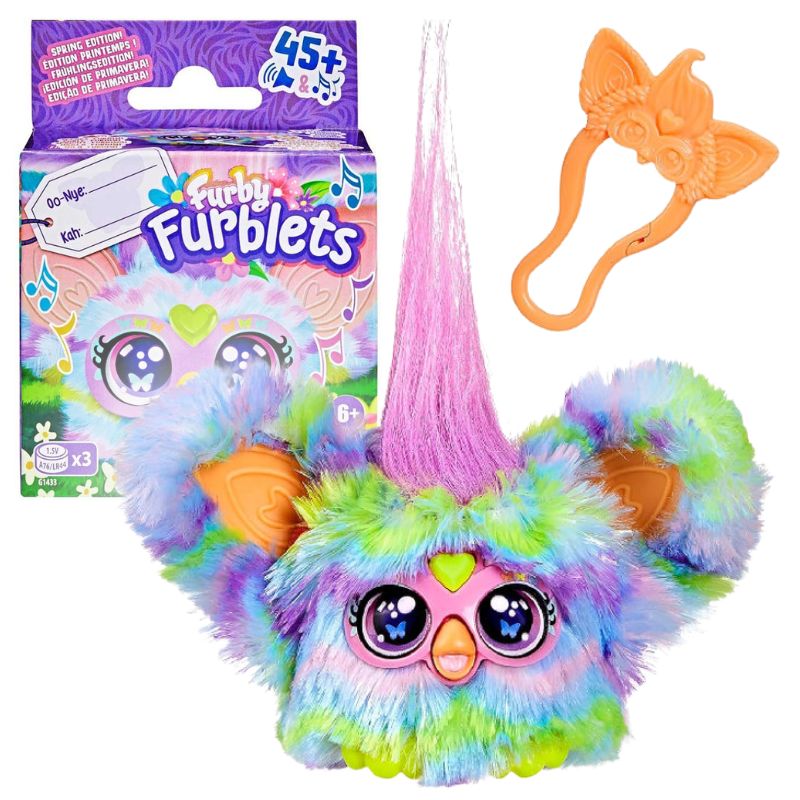  Interaktywny Furby Furblets Swee-Dee Maskotka Interaktywna Zabawka Dla Dzieci 6+