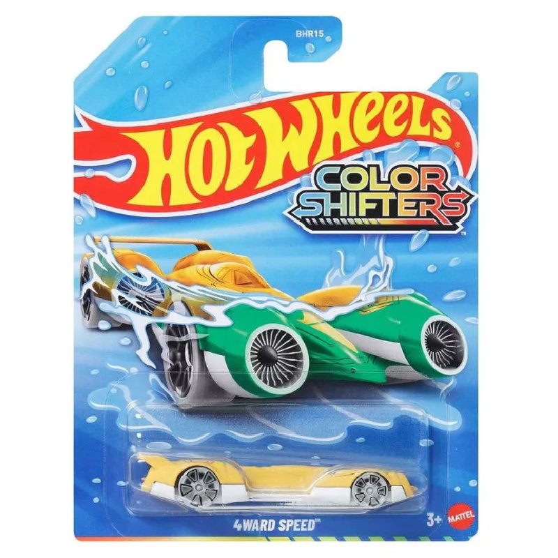 Autko Hot Wheels Zmieniające Kolor Color Shifters Samochodzik Pojazd 4Ward Speed JMK07 3+
