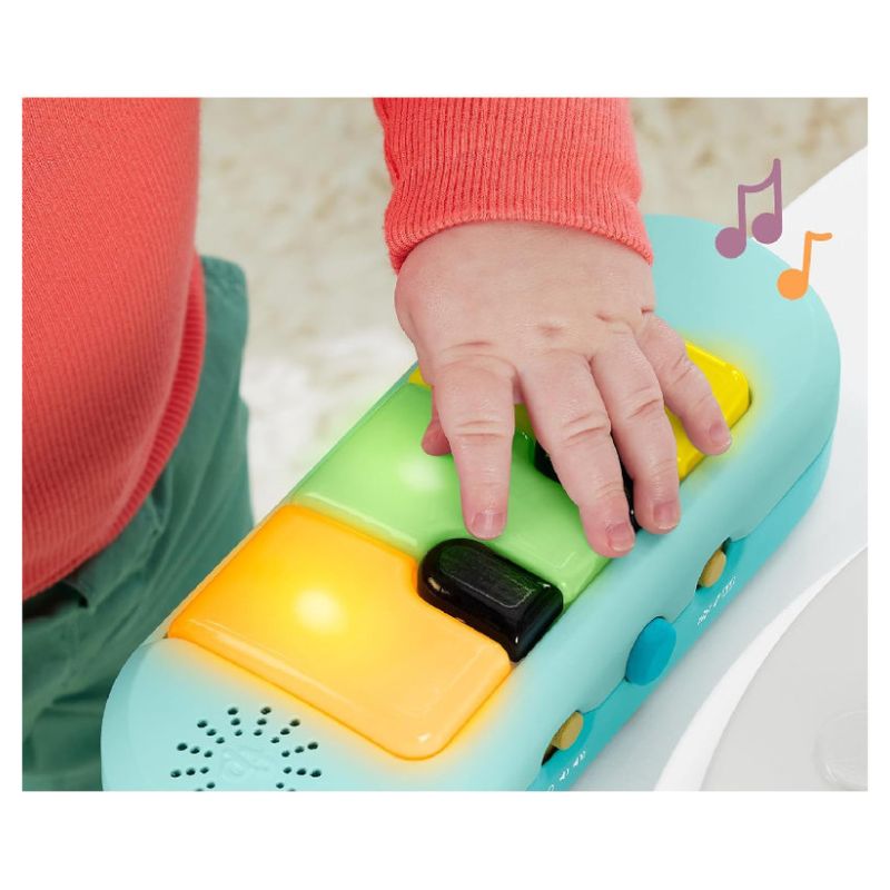 Stolik Edukacyjny Fisher-Price Interaktywny Dla Dzieci Wielofunkcyjny Stoliczek I Instrumenty 3w1