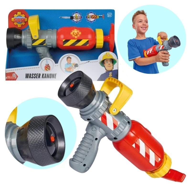 Pistolet Na Wodę Simba Strażak Sam Dla Dzieci Zabawka Wodna Sikawka Psikawka