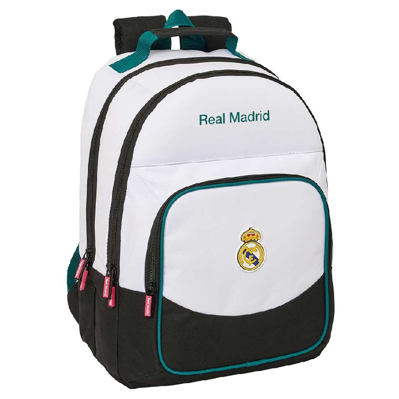 Plecak Szkolny Młodzieżowy Safta Real Madryt Real Madrid 26/27 Do Szkoły Sportowy Pojemny Dziecięcy