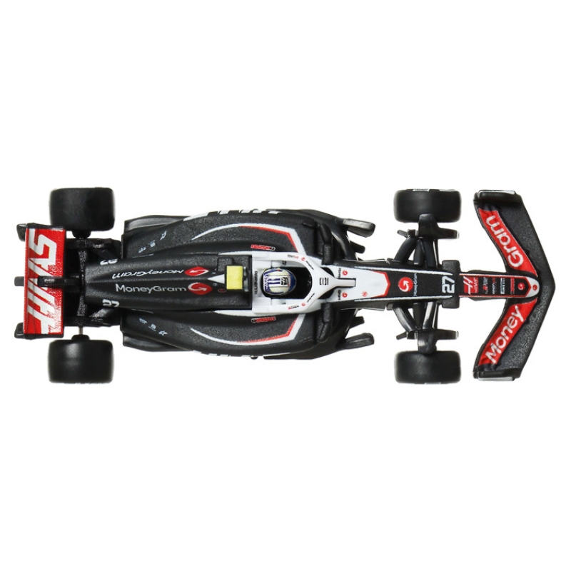 Hot Wheels Premium Race F1 Autko Kolekcjonerskie Samochód MONEYGRAM HAAS VF-24 Team #27 JBM22