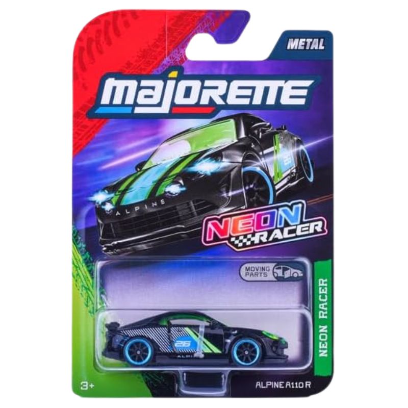 Majorette Neon Racer Premium Cars - Alpine A110 R 1:64