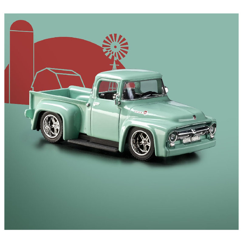Majorette Collection Samochód Metalowy Ford F-100 1956 W Skali 1:64