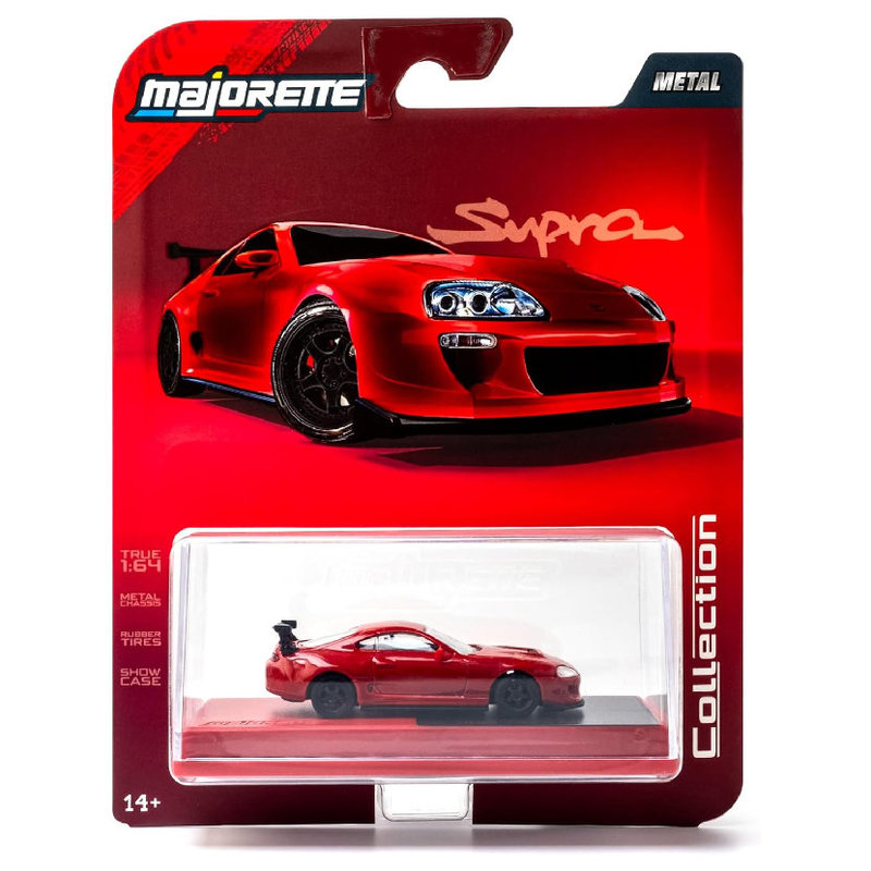 Majorette Collection Samochód Metalowy Toyota Supra 1995 W Skali 1:64