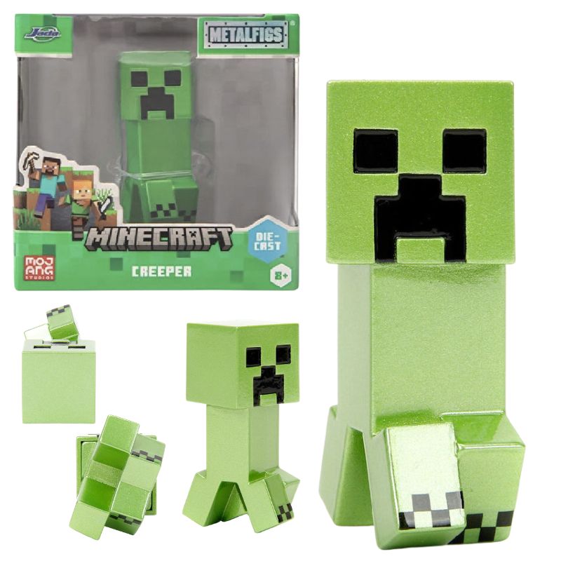 Jada Toys Minecraft Creeper Oryginalna Metalowa Figurka 
