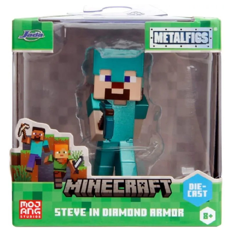 Jada Toys Minecraft Steve Oryginalna Metalowa Figurka 